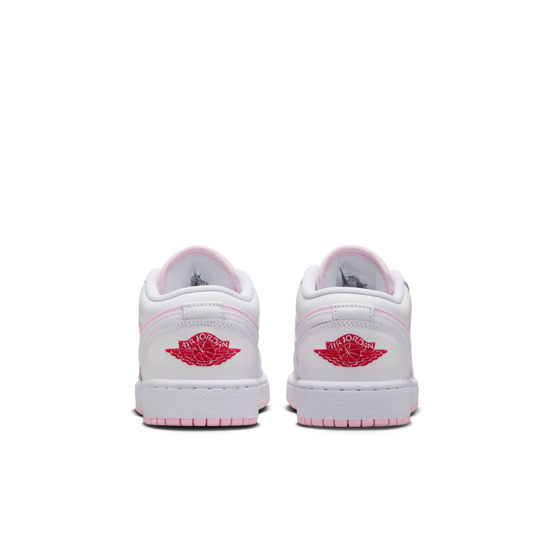 Air Jordan 1 Low GS (Pink Foam/White/Fire Red)