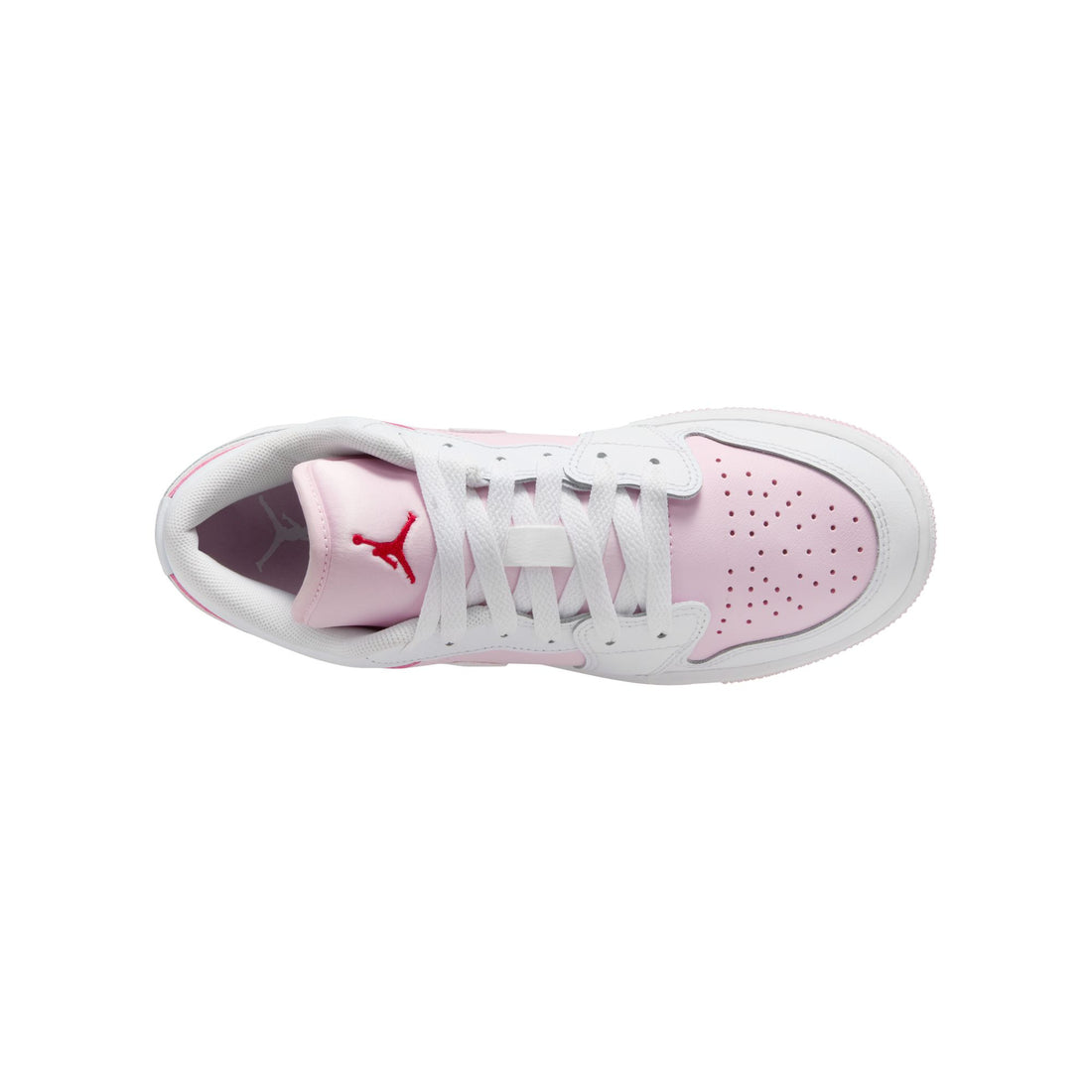 Air Jordan 1 Low GS (Pink Foam/White/Fire Red)