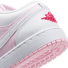 Air Jordan 1 Low GS (Pink Foam/White/Fire Red)