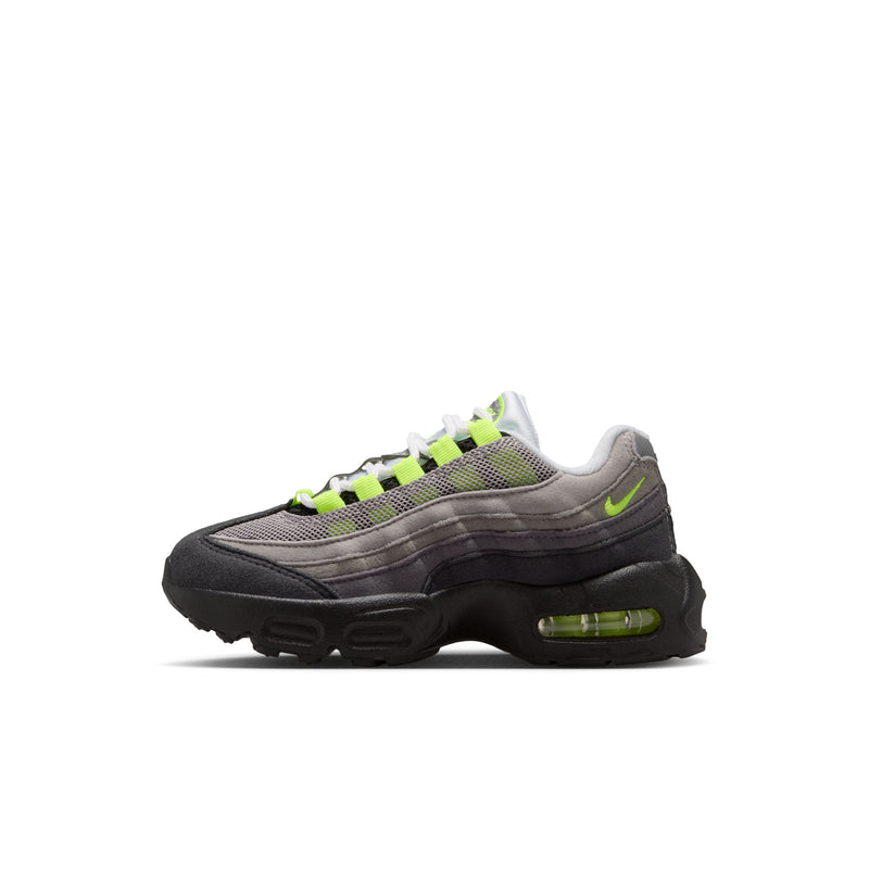 Nike Air Max 95 S PS (Black/Neon Yellow/Anthracite)