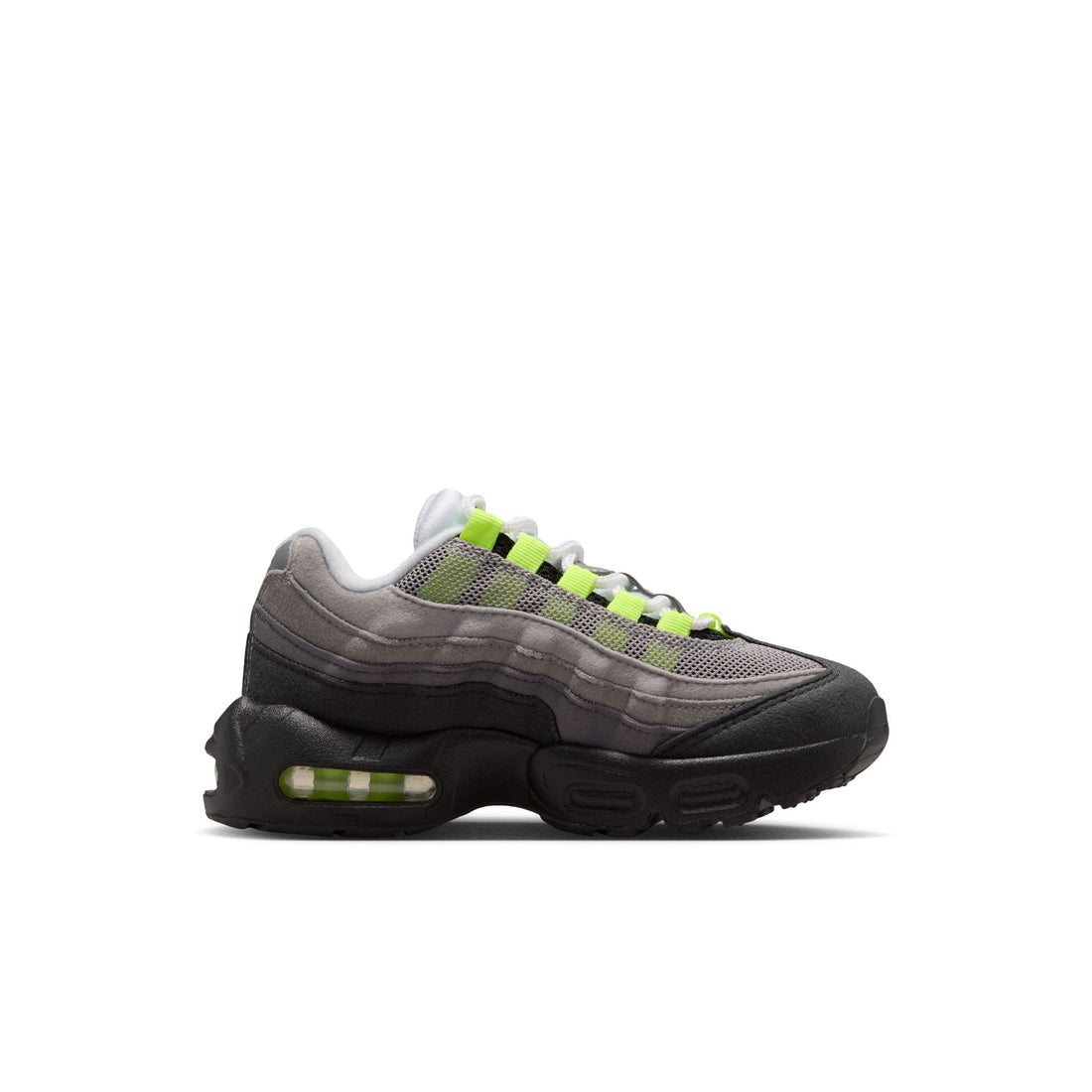 Nike Air Max 95 S PS (Black/Neon Yellow/Anthracite)