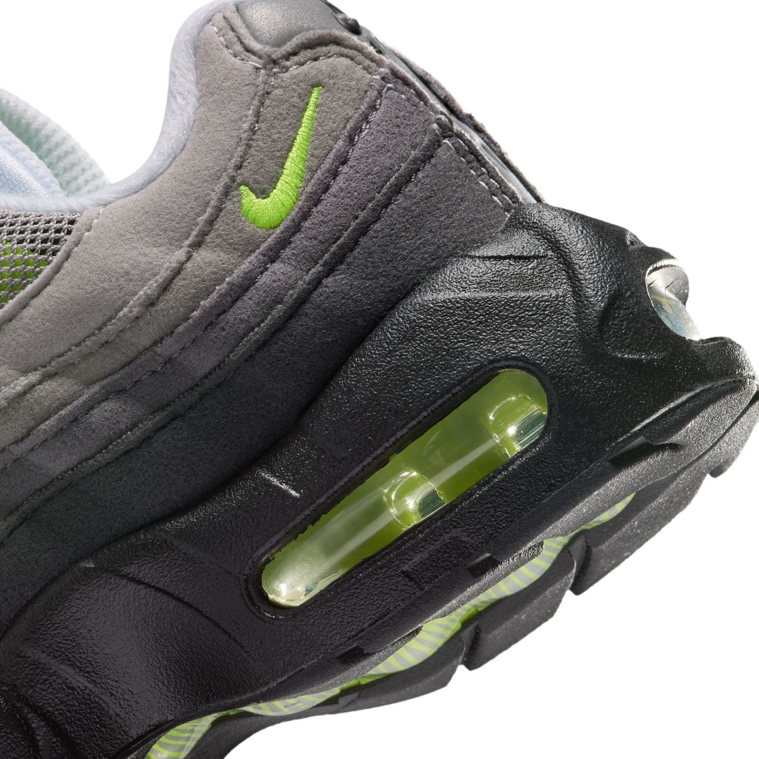 Nike Air Max 95 S PS (Black/Neon Yellow/Anthracite)