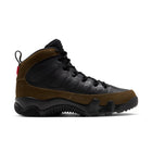 Air Jordan 9 Retro Boot NRG (Black/Light Olive/True Red)