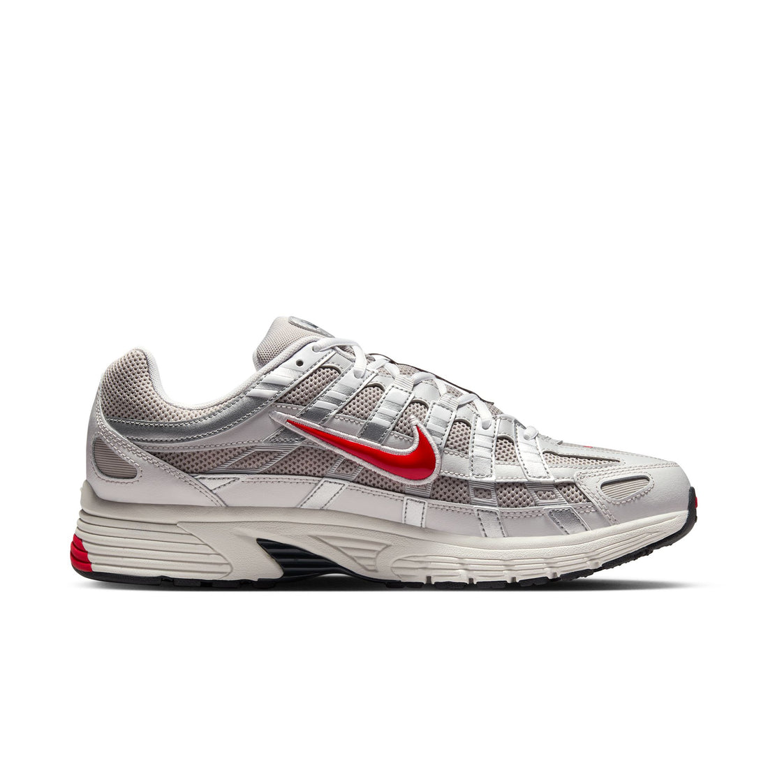 Nike P-6000 (College Grey/Fire Red)