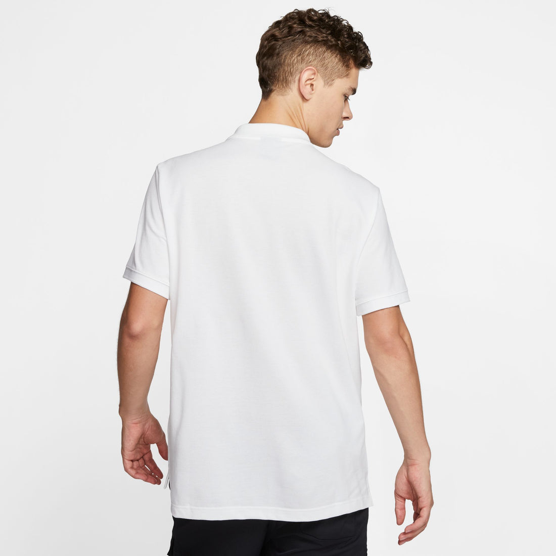 Nike Sportswear Polo (White/Black)