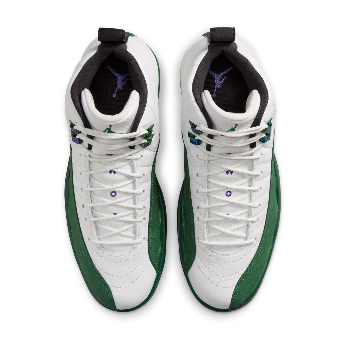 Air Jordan 12 Retro (Summit White/Gorge Green)