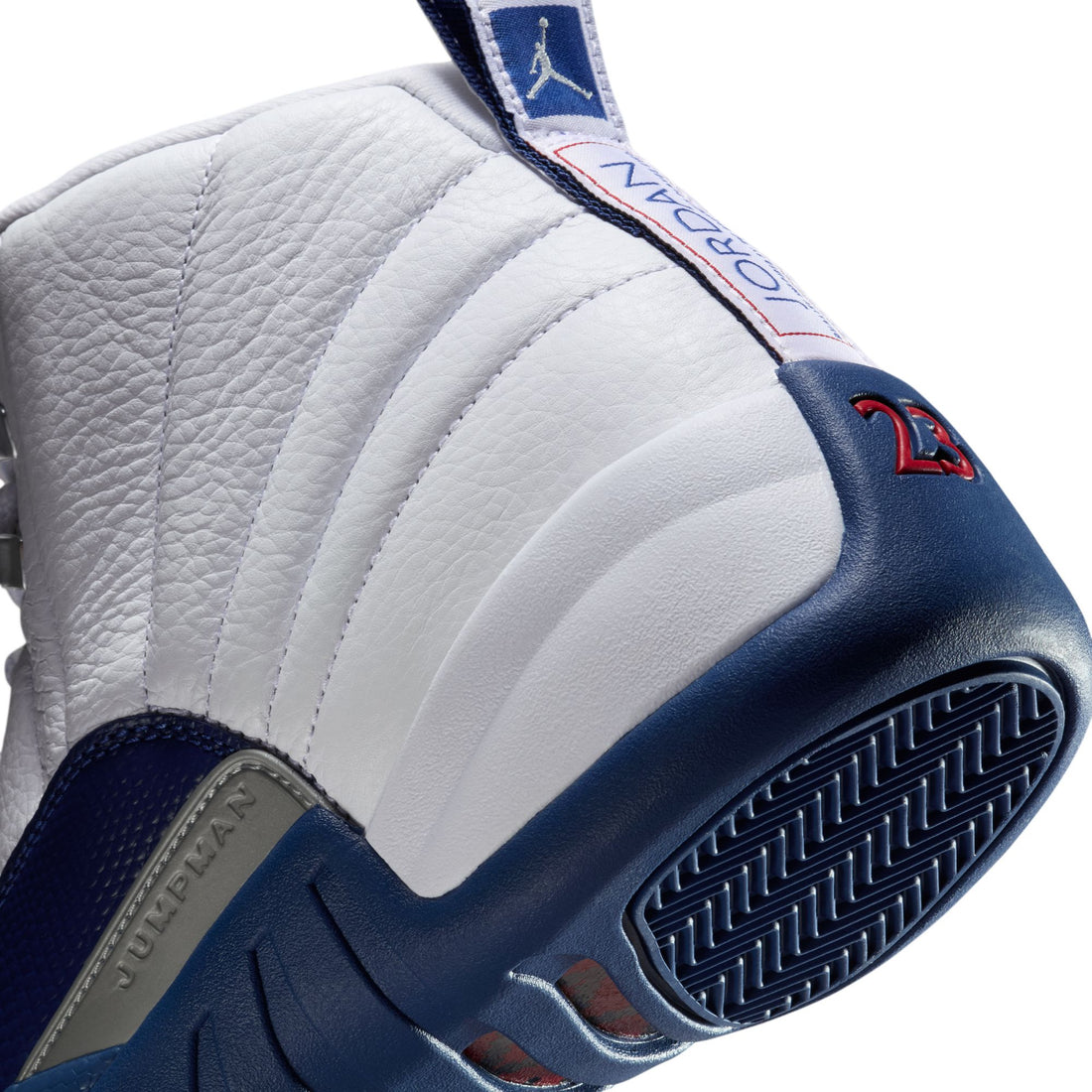 Air Jordan 12 Retro (WHITE/FRENCH BLUE-METALLIC SILVER)