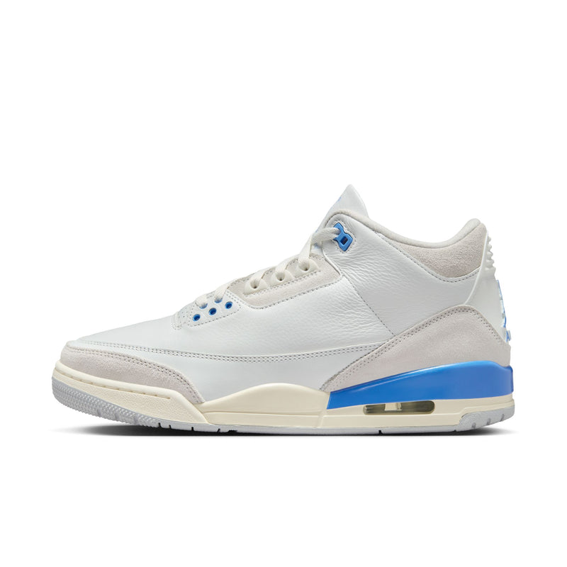 Air Jordan 3 Retro (Summit White/Hydrogen Blue)