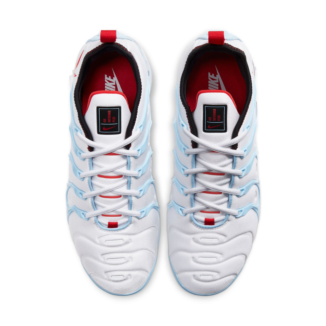 Nike Air Vapormax Plus (White/University Red/Black/Physic Blue)