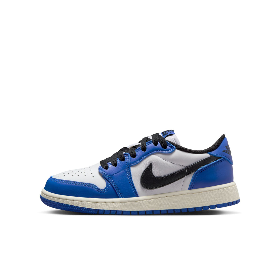 Air Jordan 1 Retro Low OG GS (White/Black/Game Royal/Sail)