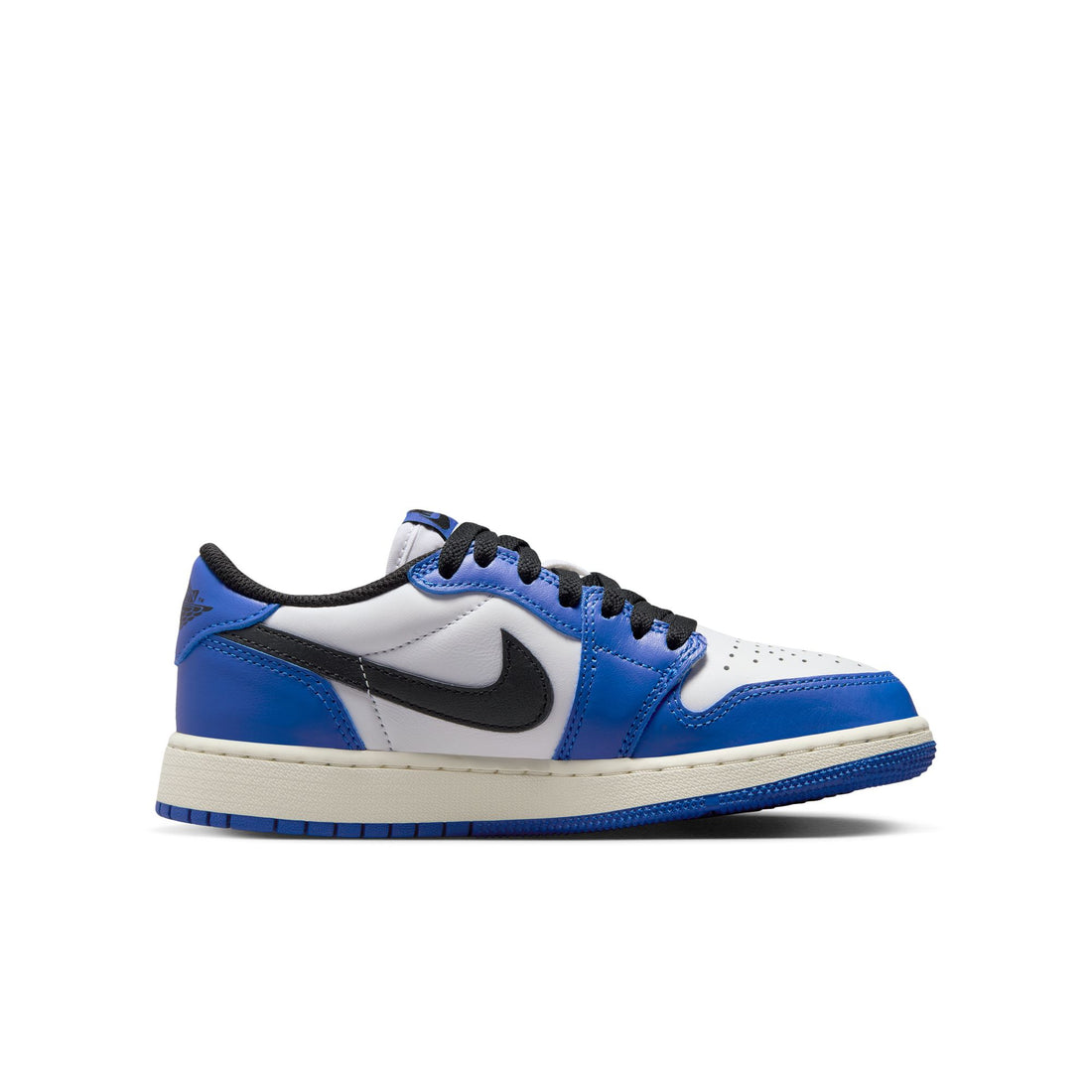 Air Jordan 1 Retro Low OG GS (White/Black/Game Royal/Sail)