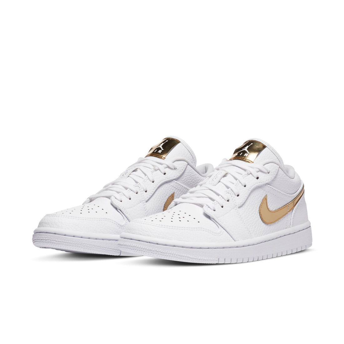 WMNS Air Jordan 1 Low SE (White/Metallic Gold/White)