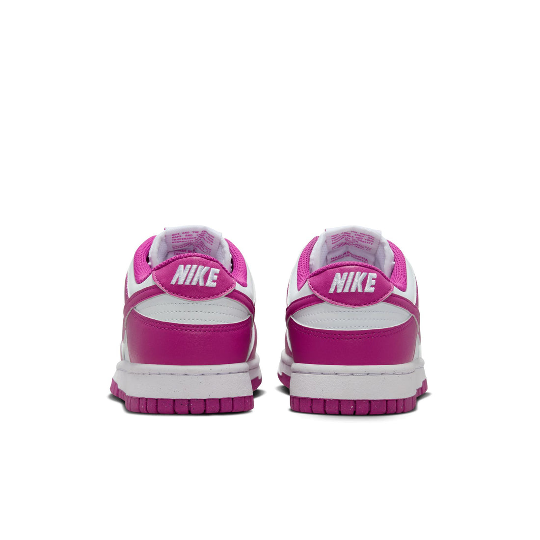 WMNS Nike Dunk Low Next Nature (White/Hot Fuchsia)