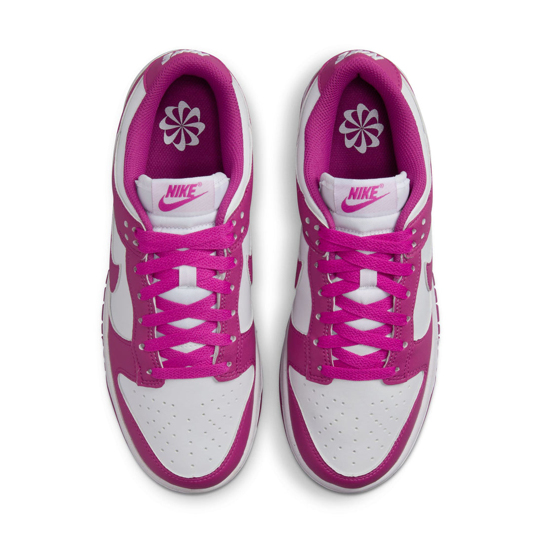 WMNS Nike Dunk Low Next Nature (White/Hot Fuchsia)