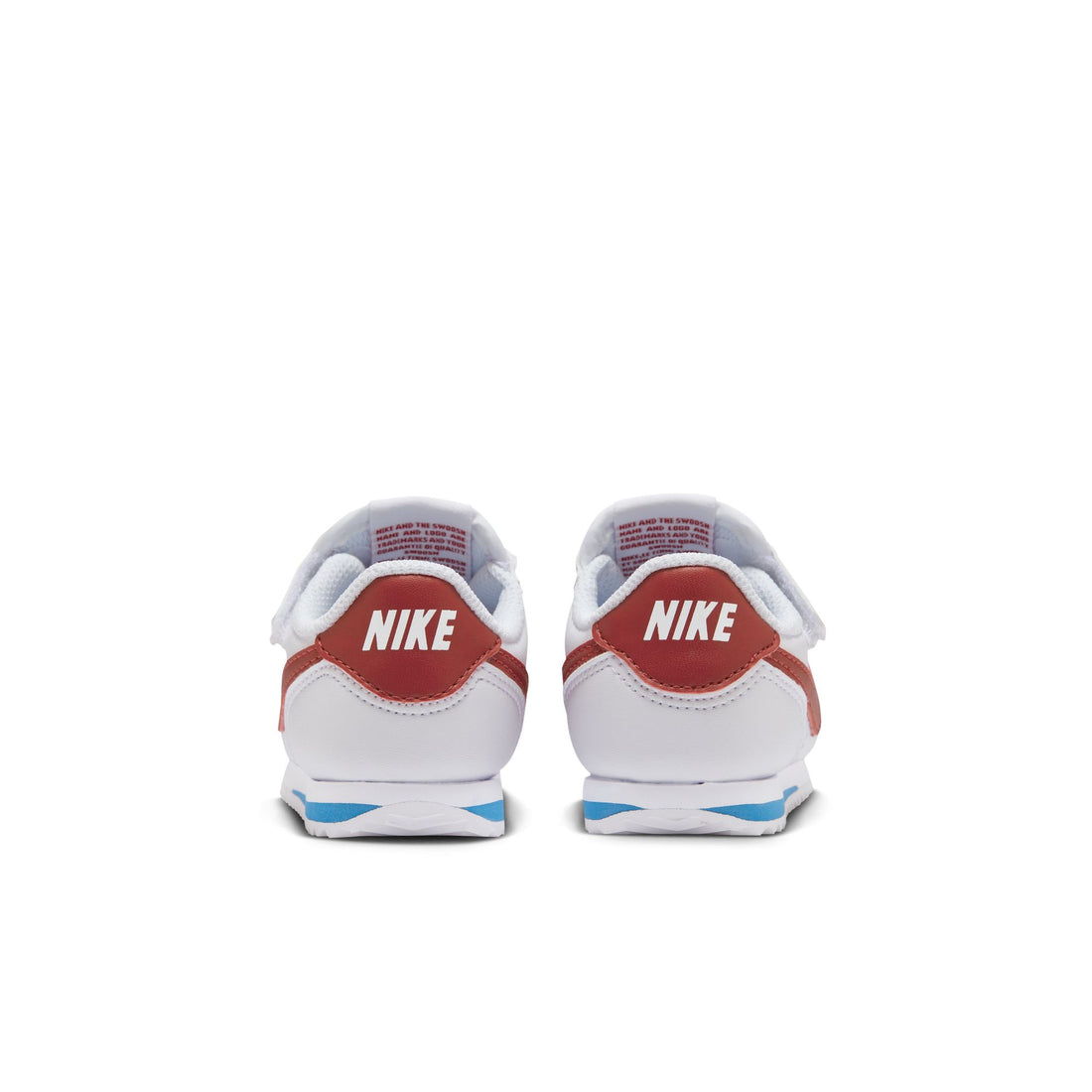 Nike Kids Cortez Easyon TDV (White/Varsity Red/VarsityBlue)