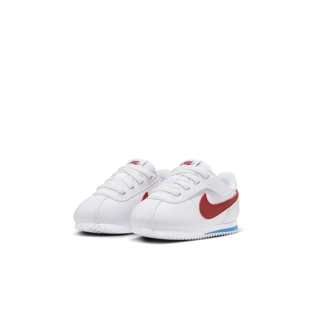 Nike Kids Cortez Easyon TDV (White/Varsity Red/VarsityBlue)