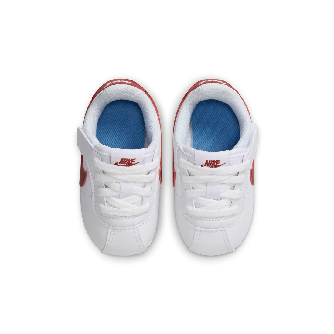 Nike Kids Cortez Easyon TDV (White/Varsity Red/VarsityBlue)