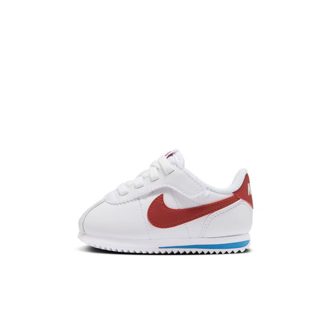 Nike Kids Cortez Easyon TDV (White/Varsity Red/VarsityBlue)