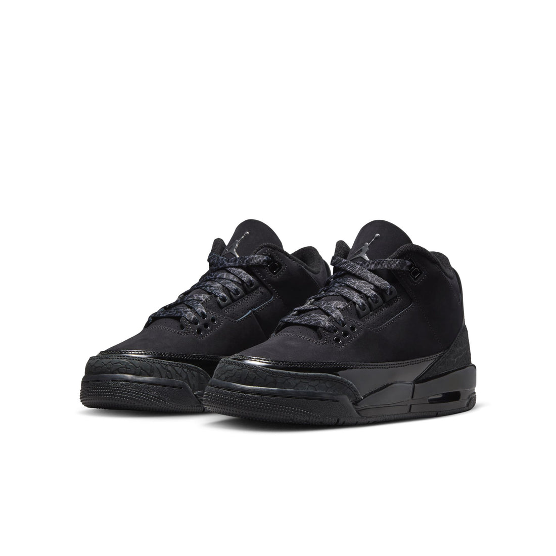 Air Jordan 3 Retro GS (Black/Dark Charcoal/White)