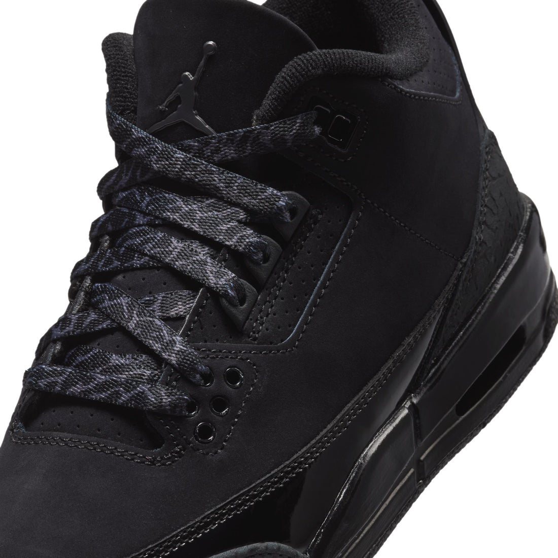 Air Jordan 3 Retro GS (Black/Dark Charcoal/White)