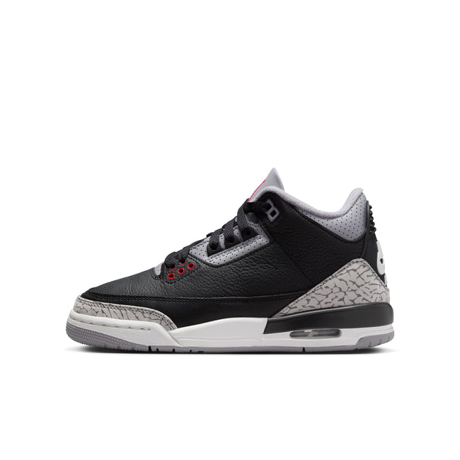 Air Jordan 3 Retro GS (Black/Fire Red/Cement Grey)