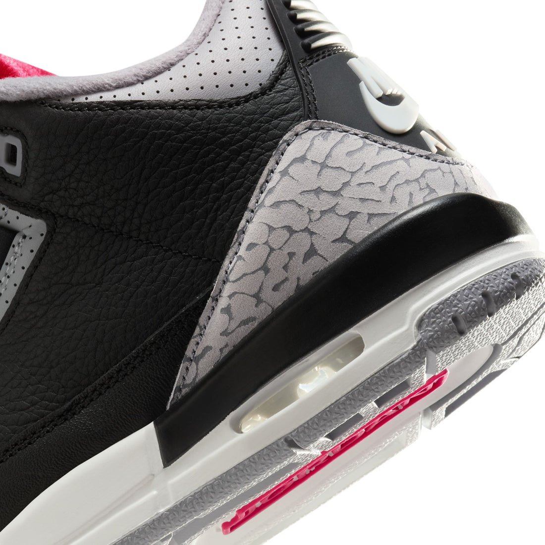 Air Jordan 3 Retro GS (Black/Fire Red/Cement Grey)