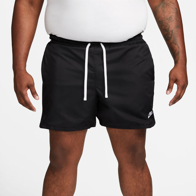 Nike Sportswear Essential Woven Lined Flow Shorts (Black/White)