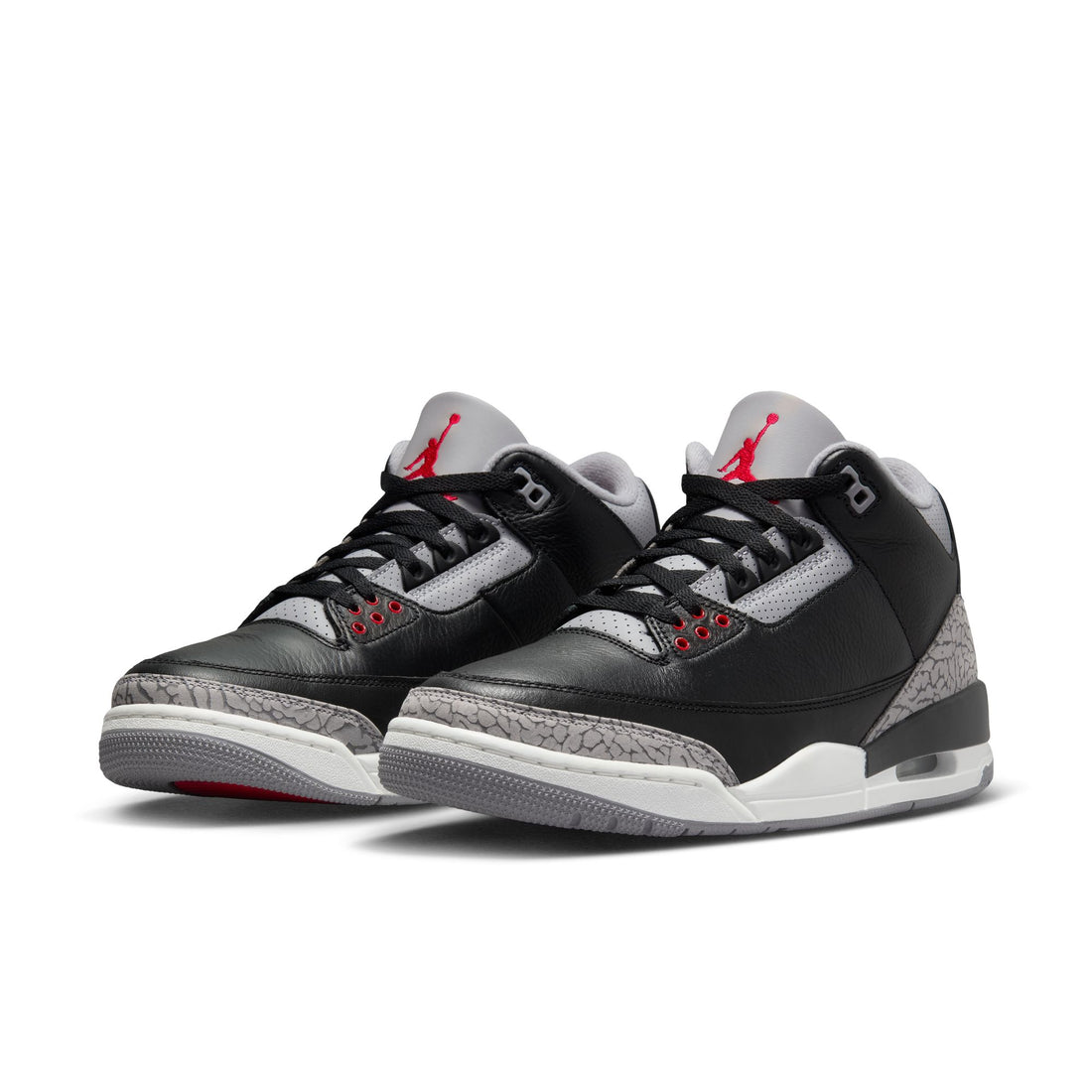 Air Jordan 3 Retro (Black/Fire Red/Cement Grey)