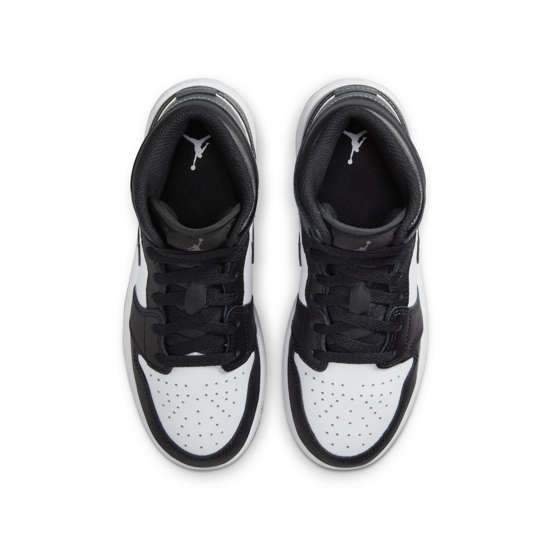 Air Jordan 1 Mid GS (Black/Iron Grey/White)