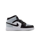 Air Jordan 1 Mid GS (Black/Black/Aura/Squadron Blue)