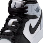 Air Jordan 1 Mid GS (Black/Black/Aura/Squadron Blue)