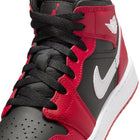 Air Jordan 1 Mid GS (Black/White/Gym Red)