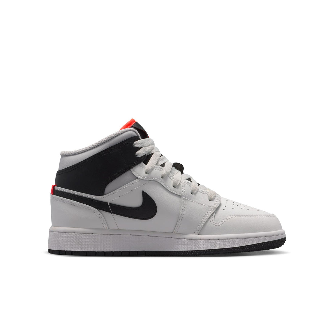 Aiir Jordan 1 Mid GS (Summit White/Black/Infared 23)