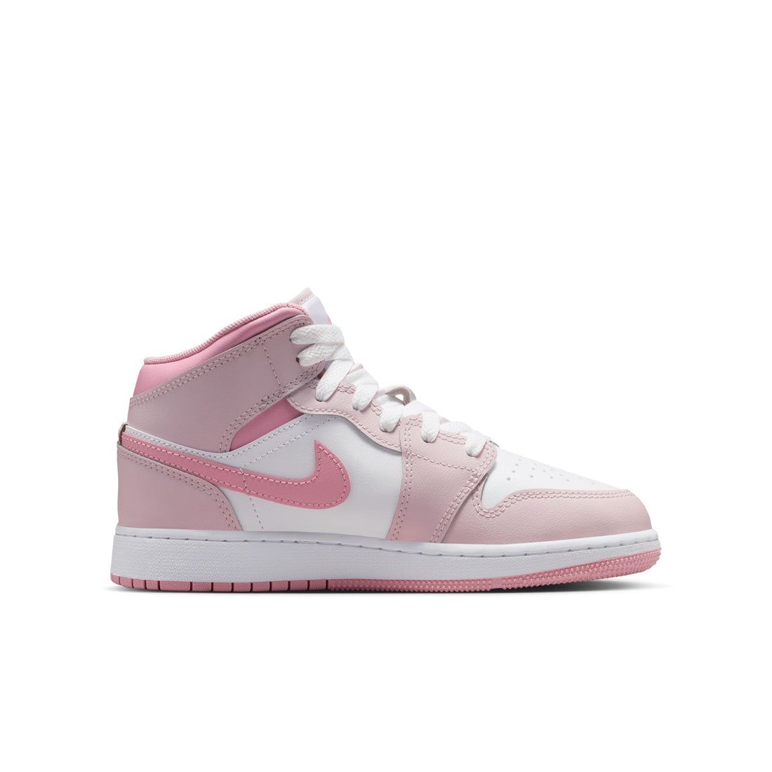 Air Jordan 1 Mid GS (Pearl Pink/Soft Pink/White)