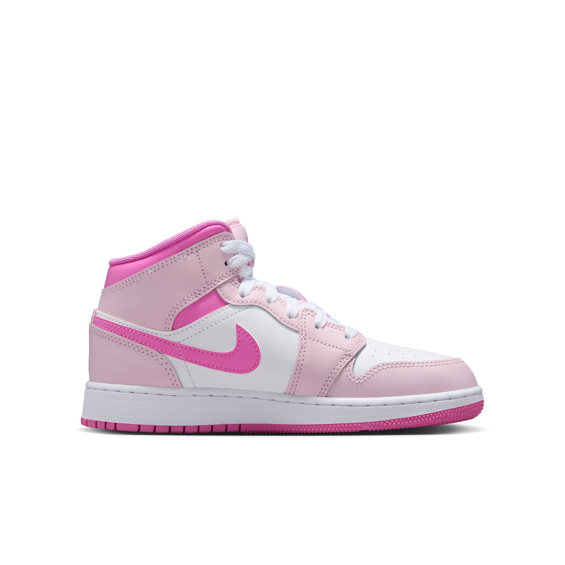 Air Jordan 1 Mid GS (Pink Foam/China Rose)