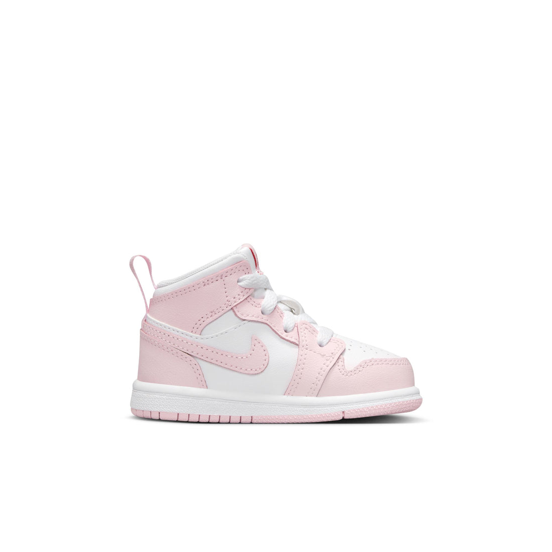 Air Jordan 1 Mid (TD) (PINK FOAM /WHITE-FIRE RED)