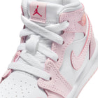 Air Jordan 1 Mid (TD) (PINK FOAM /WHITE-FIRE RED)