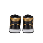 Air Jordan 1 Mid (Black/Metallic Gold/White)