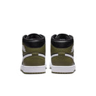 Air Jordan 1 Mid (Black/White/Medium Olive)