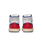 Air Jordan 1 Mid (White/Deep Royal Blue)