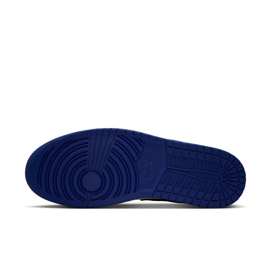Air Jordan 1 Mid (White/Deep Royal Blue)
