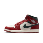 Air Jordan 1 Mid (Sail/Midnight Green)