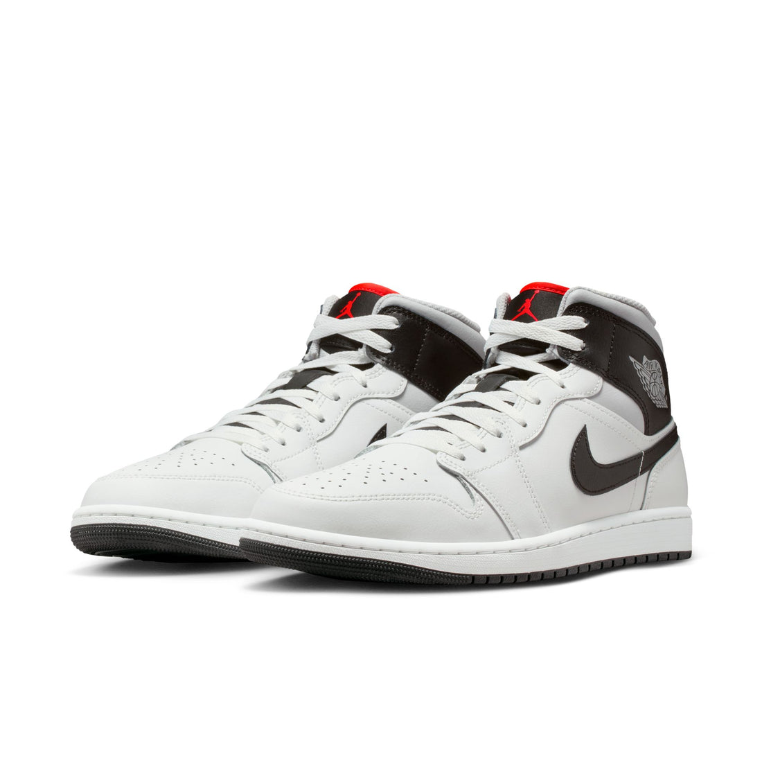 Air Jordan 1 Mid (Summit White/Black)