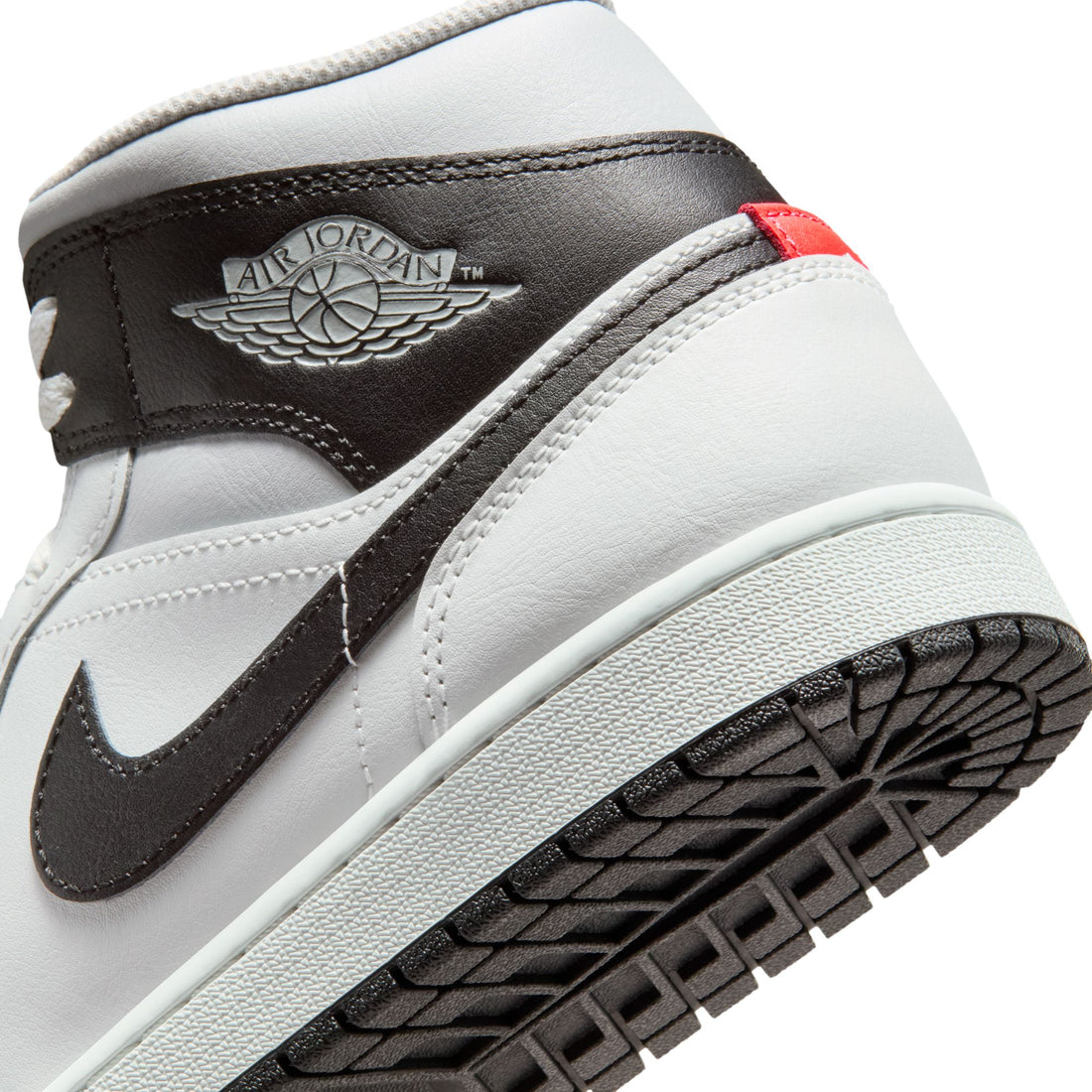 Air Jordan 1 Mid (Summit White/Black)