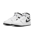 Air Jordan 1 Mid (White/Black/White/Black)