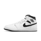 Air Jordan 1 Mid (White/Black/White/Black)