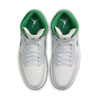 Air Jordan 1 Mid (Summit White/Pine Green)