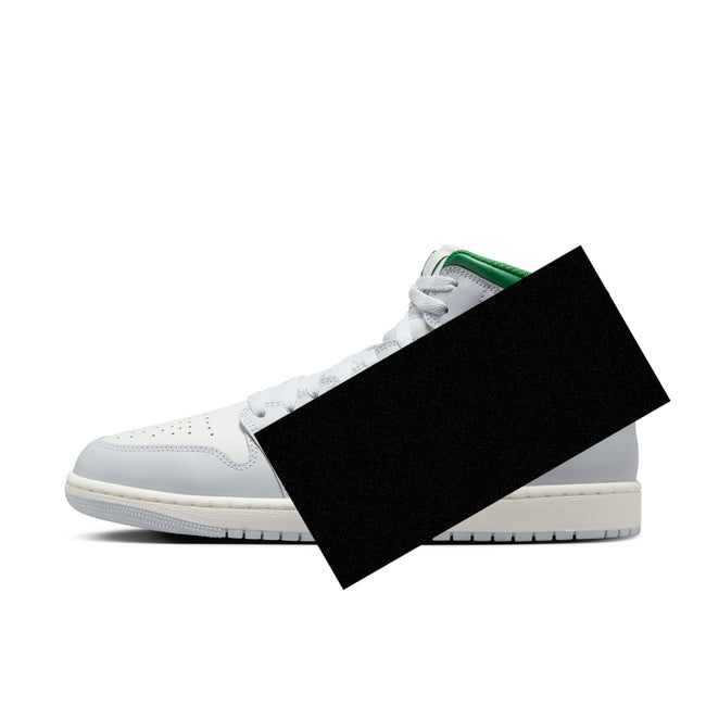 Air Jordan 1 Mid (Summit White/Pine Green)