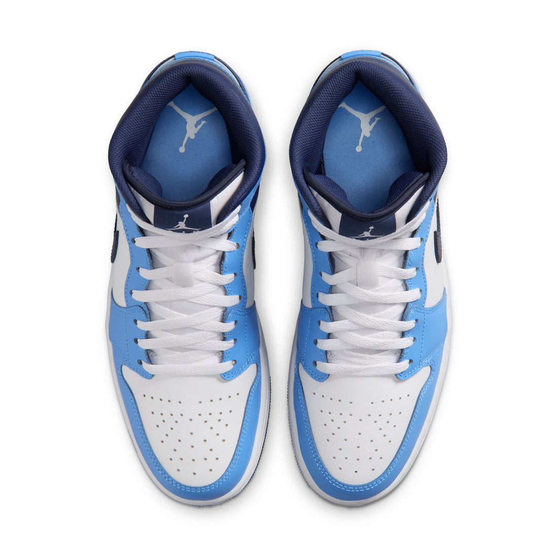 Air Jordan 1 Mid (University Blue/Midnight Navy)