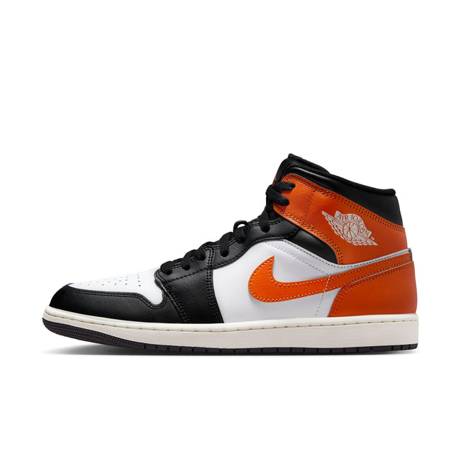 Air Jordan 1 Mid (Starfish/Black/White/Sail)
